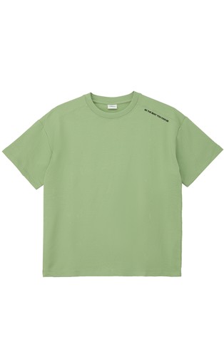 Oversized fit majica s sloganom