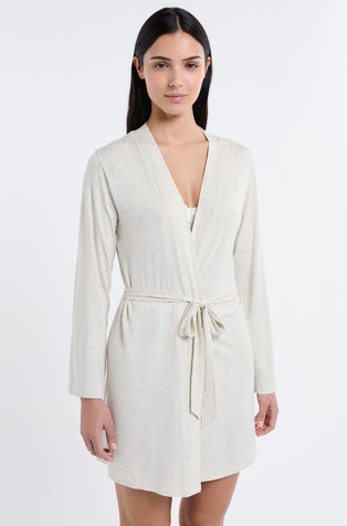 Kitty Modal Robe with Belt