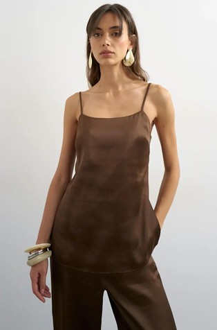 TSBIANCA satin top