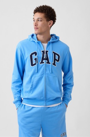 Gap logo moška jopa s kapuco