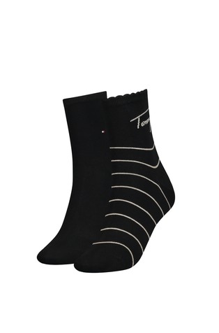 Paket 2 parov črtastih nogavic