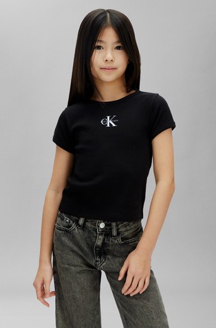 Rebrasta majica z logotipom