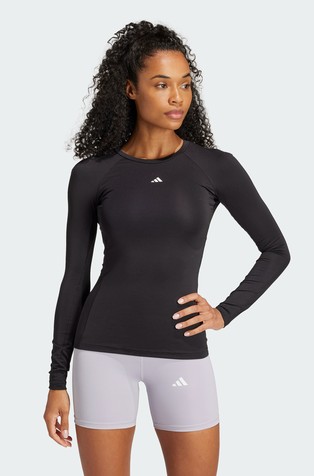 Techfit majica z dolgimi rokavi za trening