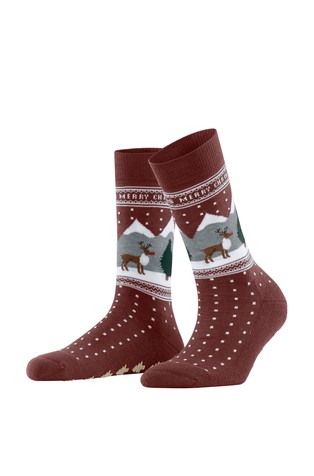 White X-Mas nogavice