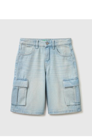 Denim cargo kratke hlače