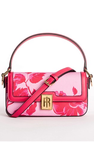 Platnena torbica s cvetličnim vzorcem