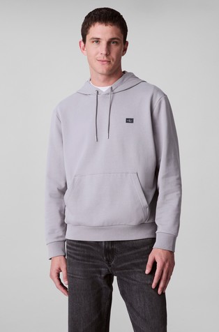 Cotton-blend hoodie