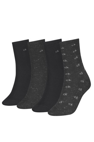 4 Pack Metallic Socks Set