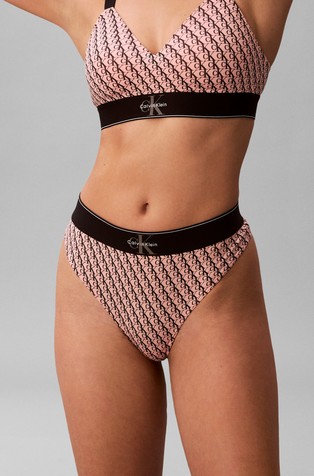 Thongs with Wide Waistband