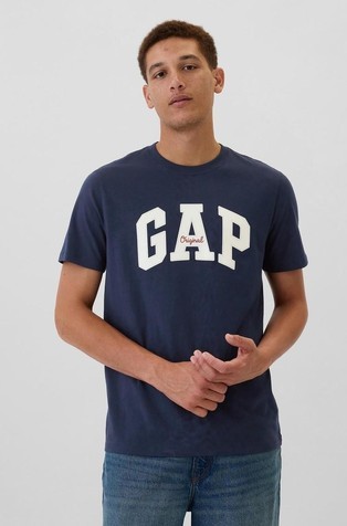 Gap logo moška majica s kratkimi rokavi
