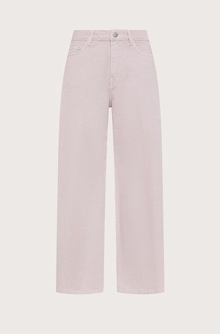 Jeans hlače z visokim pasom