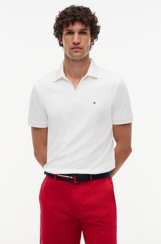 Performance regular fit Oxford polo majica s kratkimi rokavi