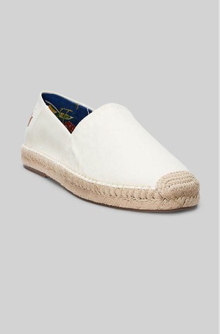RALPH LAUREN Cevio Canvas Espadrille Cream 2