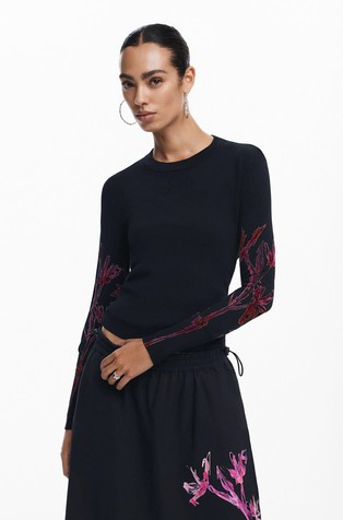 Orchid sleeve sweater