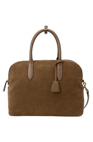 Suede medium shopper
