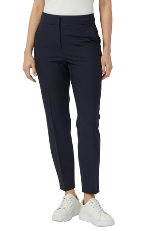 Slim fit hlače z zožanimi hlačnicami