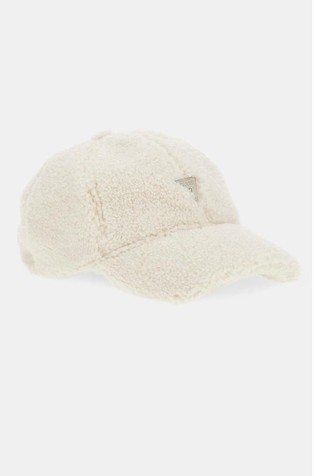 Kapa s šiltom iz kodraste tkanine