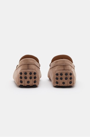 TOD'S Gommino Driving Shoes in Nubuck Brown 3