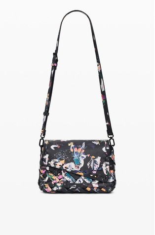 Small floral-print bag