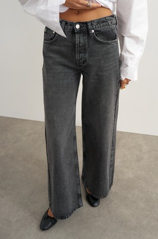 TSHORIZON jeans hlače s širokimi hlačnicami