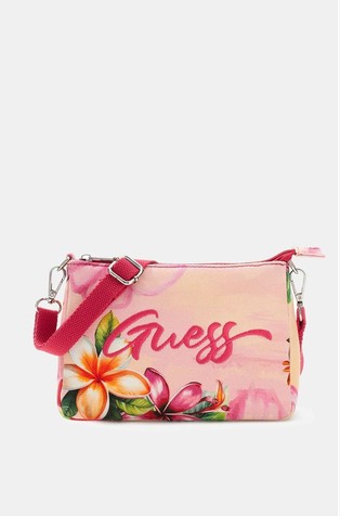 Torbica za čez ramo s cvetličnim vzorcem