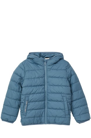 Prešita prehodna bunda s kapuco