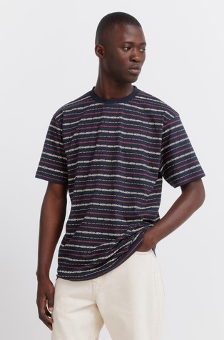 Striped cotton T-shirt