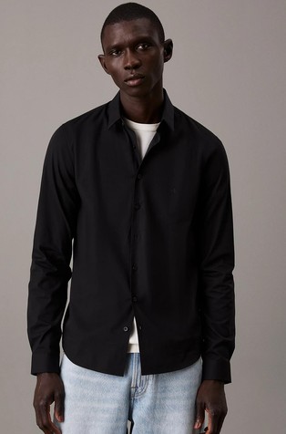 Extra slim fit srajca iz bombažnega poplina
