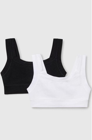 Set 2 tops in super stretch organic cotton