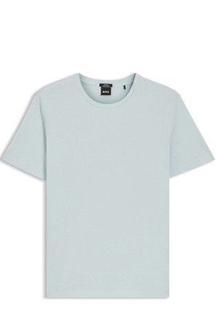 Mercerised-cotton T-shirt in a slim fit
