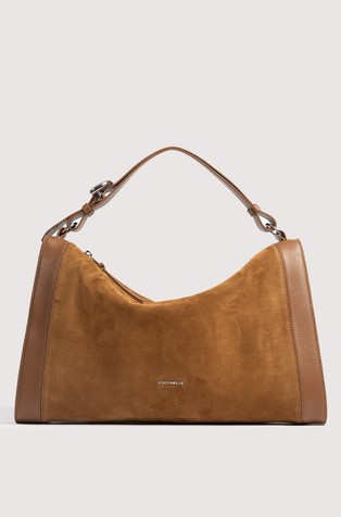 Elinor Medium Shoulder Bag in Suede