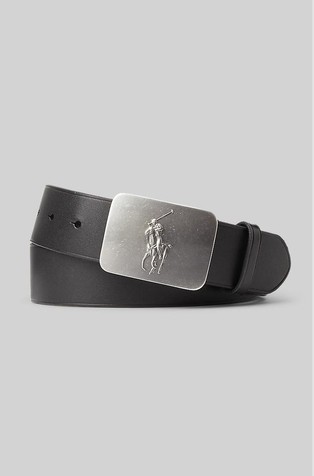 Metal-buckle Leather Belt