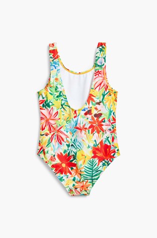 DESIGUAL Tropical print swimsuit Multi 6