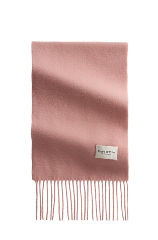 Wool scarft with fringes