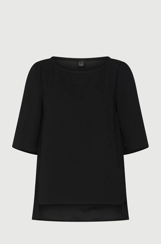 Art. 365 bluza s kratkimi rokavi iz krep tkanine