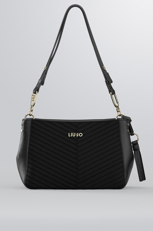 Quilted crossover bag