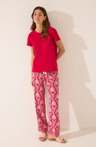 WOMEN'SECRET Cotton T-shirt Red 4