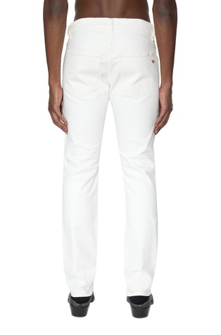 DIESEL Slim jeans hlače - 2019 D-Strukt 09D63 Bela - White 2