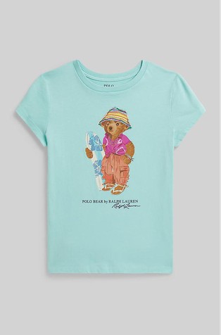 Polo Bear majica s kratkimi rokavi iz bombažnega jerseya