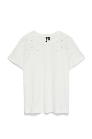 VMMIRANIA bombažna majica s kratkimi rokavi