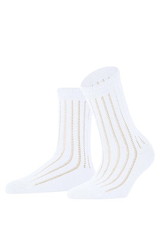 Eyelet nogavice z luknjičastim vzorcem