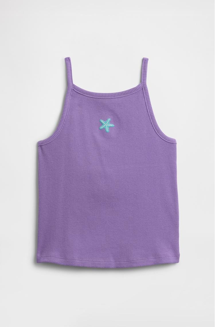 GAP Baby &amp; Toddler Ribbed Tank Top Purple Loganberry 