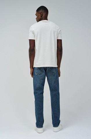 SALSA JEANS Logo majica s kratkimi rokavi Bela - White 3