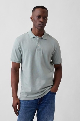 Moška polo majica s kratkimi rokavi