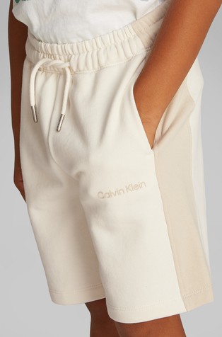 CALVIN KLEIN Relaxed fit Cotton Shorts Light Beige 3