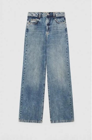High waist flared jeans
