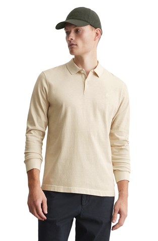 Regular fit polo majica iz organskega bombaža