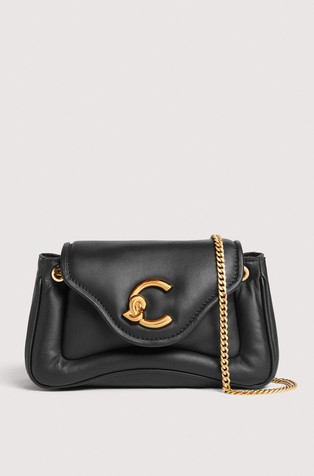 C-Me manjša usnjena torbica za čez ramo