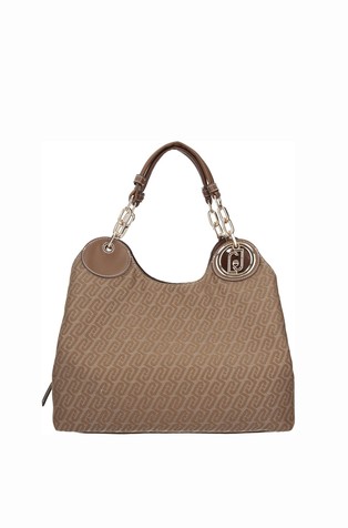 Medium jacquard monogram canvas bag