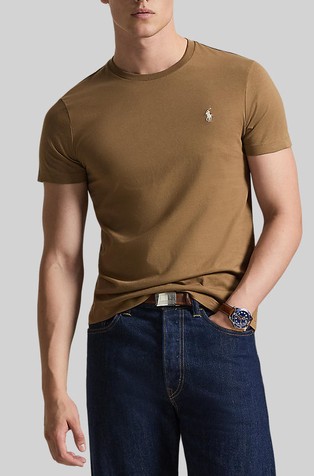 Custom slim fit majica s kratkimi rokavi iz jerseya